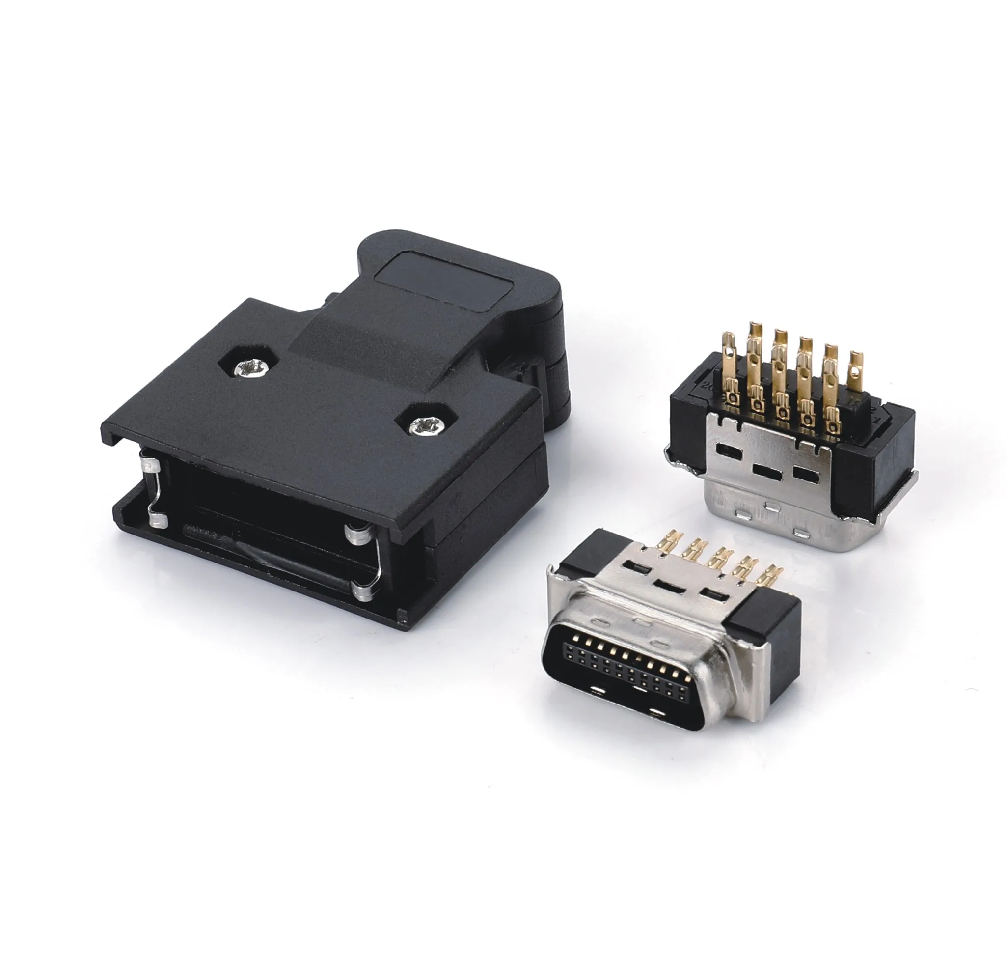 3M 50Pin 10350-52A0-008 10150- 3000PE 10150-3000PC  MR-J3CN1 SCSI 50Pin male  connector for servo motor