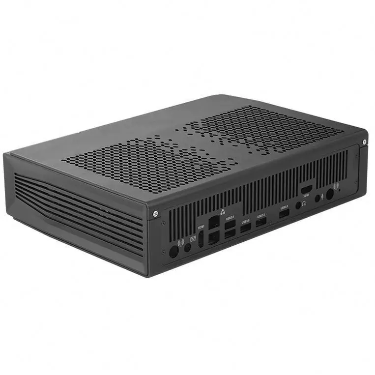 Pc Case Front Panel Mesh Tower Lcd Screen Horizontal Mini Itx Shockproof Computer Without Assembly Dual Custom Cpu Carrying