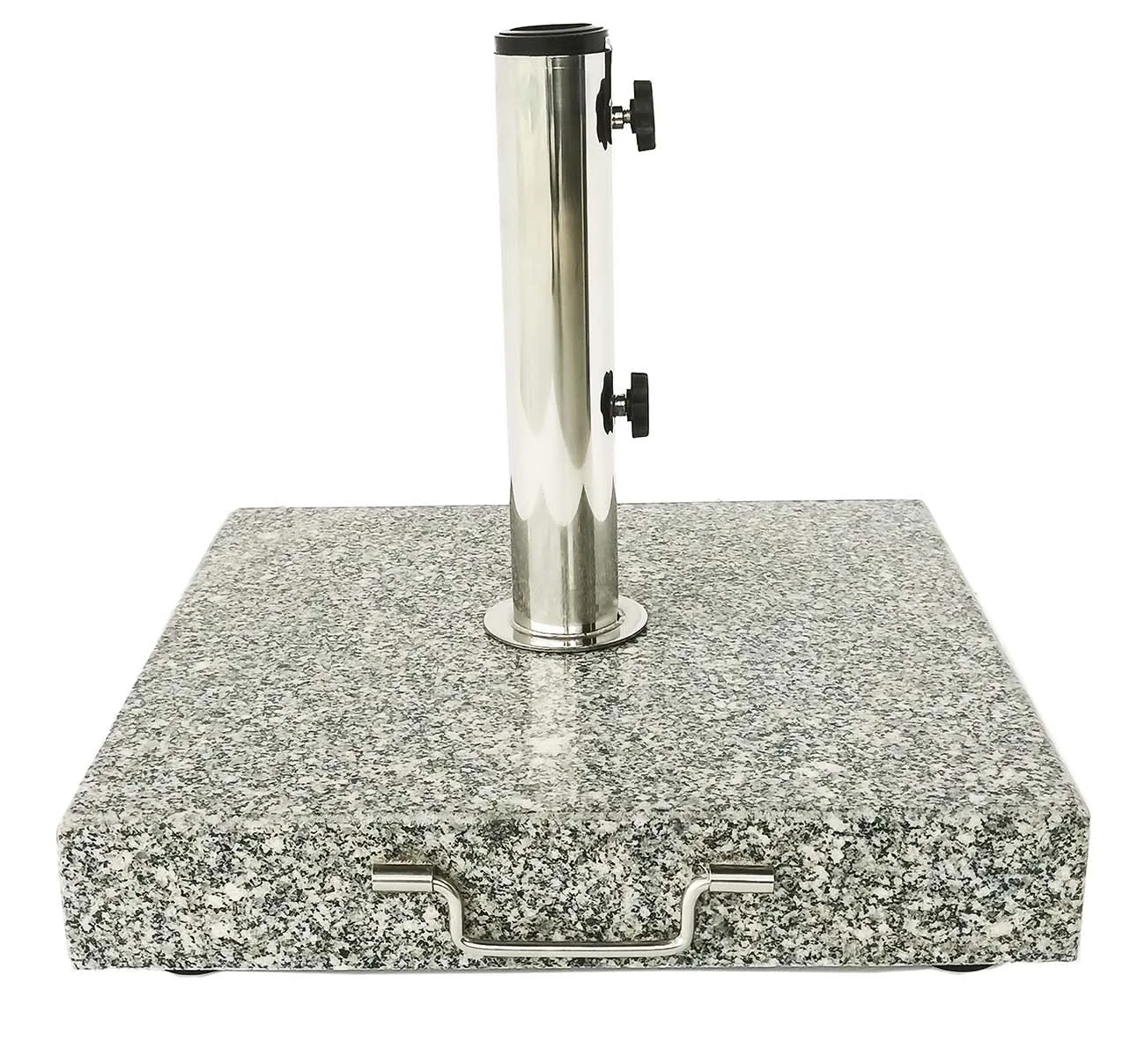 Luxury Cantilever Umbrella with Manual Control Fiberglass Frame Garden Sun Umbrellas Bases UV Printed Plastic Base for Adults