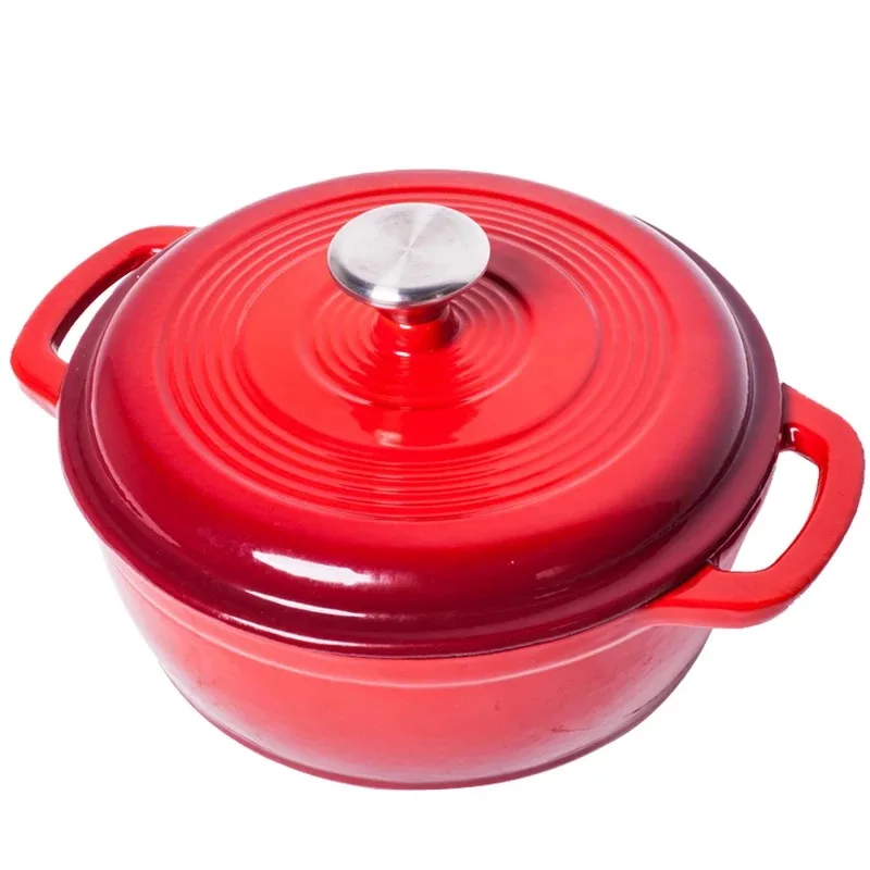 cast iron enamel dutch oven