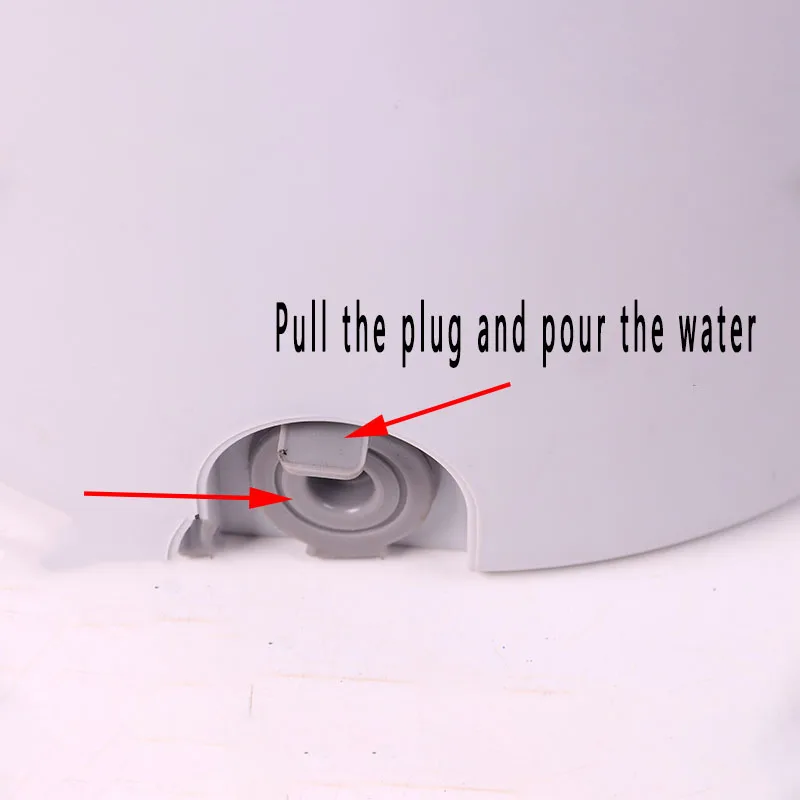 Thicken household rotary drag hand-wash free hydraulic suspension bucket smart lock switch lazy mopping a clean