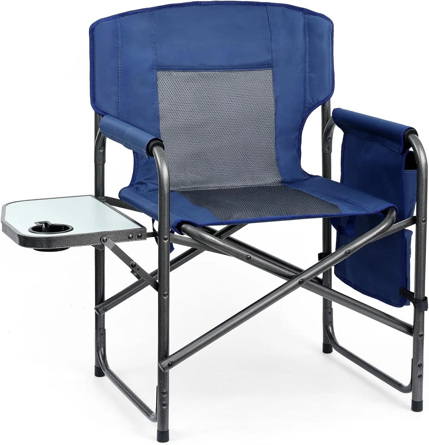 Customize Camping Makeup Director Folding Chair With Tea Tea Table