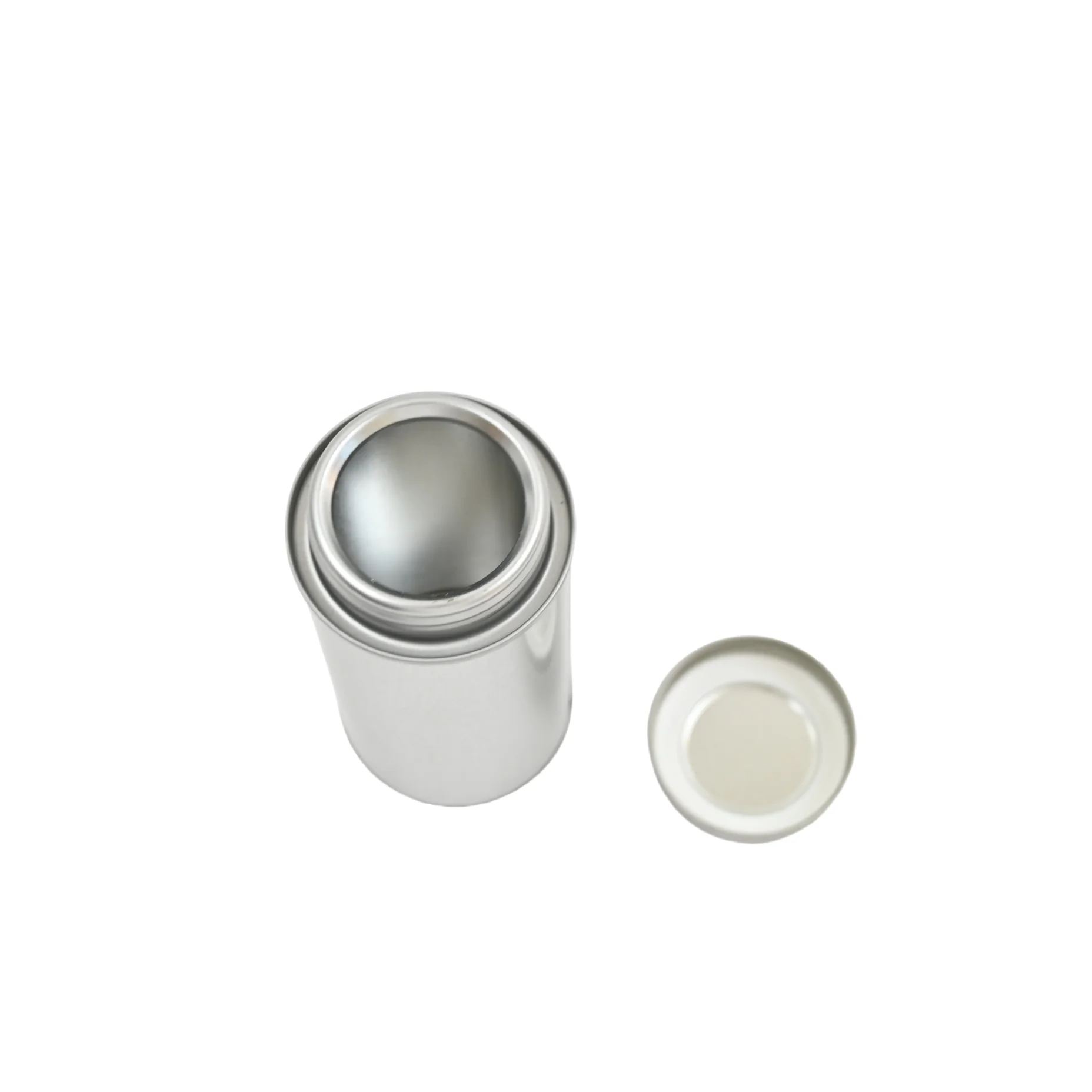 Custom Printed Luxury 100g Food Grade Metal Tin Canister Airtight Degassing Seal Coffee Beans Tea Customizable Coffee Tin Can