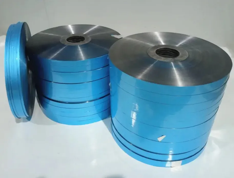 25mic Thickness customize color Aluminum Mylar Film For Cable Shielding