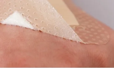 Pink Or Blue  For Traumatic Wound High Absorbent Medical Sterile Foam Silicone Dressings