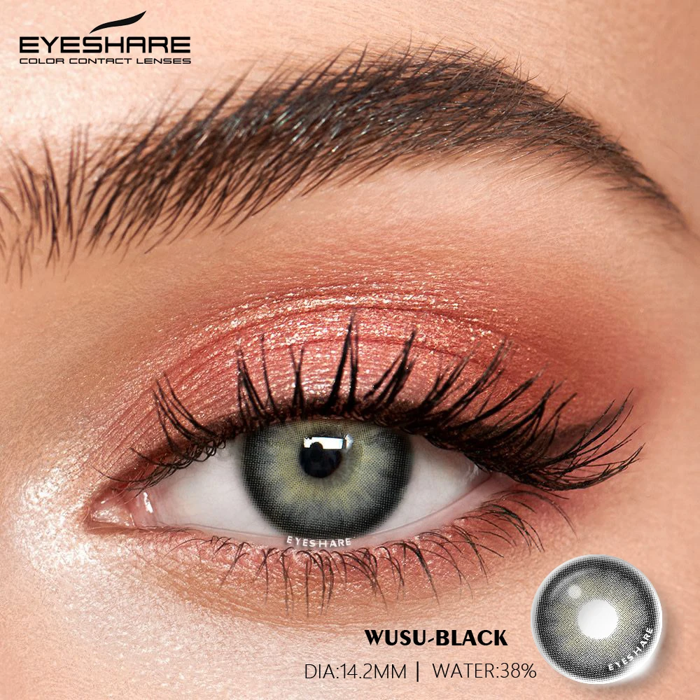 EYESHARE Cheap Colored Contact Lenses Fresh Looking Chinese Cosmetic Wholesale Color Contact Lens Cheap 3 Tone Soft Yearly Eye