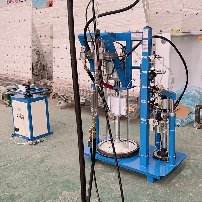 Silicone Sealant Extruder Machine Two-Component Silicone Sealant Spreading Machine Insulating Glass Machine