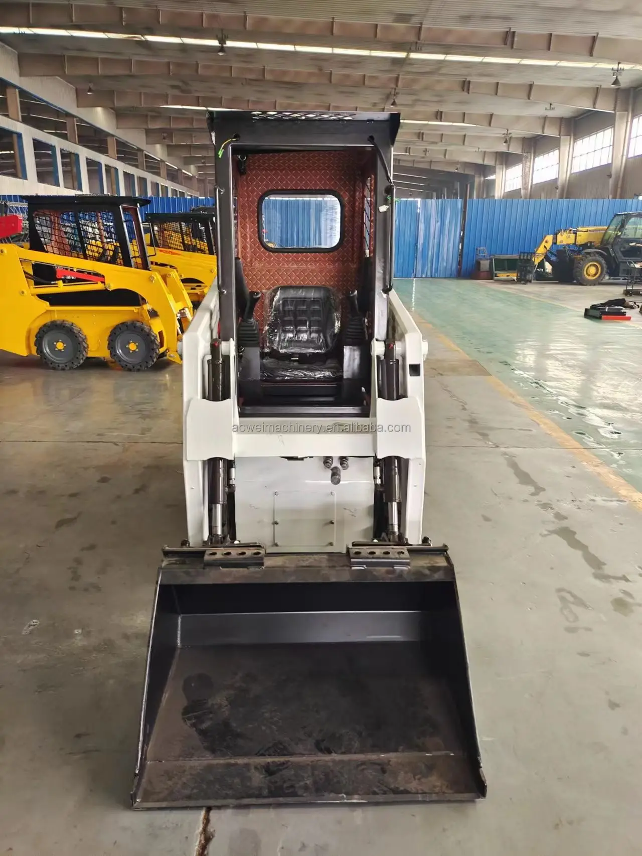 skid steer loader front end shovel loader Track-laying tractors color customized skid  tractor for sale  small skid steer