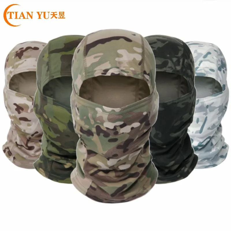 
Камуфляжная маска на все лицо для улицы охоты велосипеда охоты армии Военный шлем подкладка тактическая шапка для страйкбола 