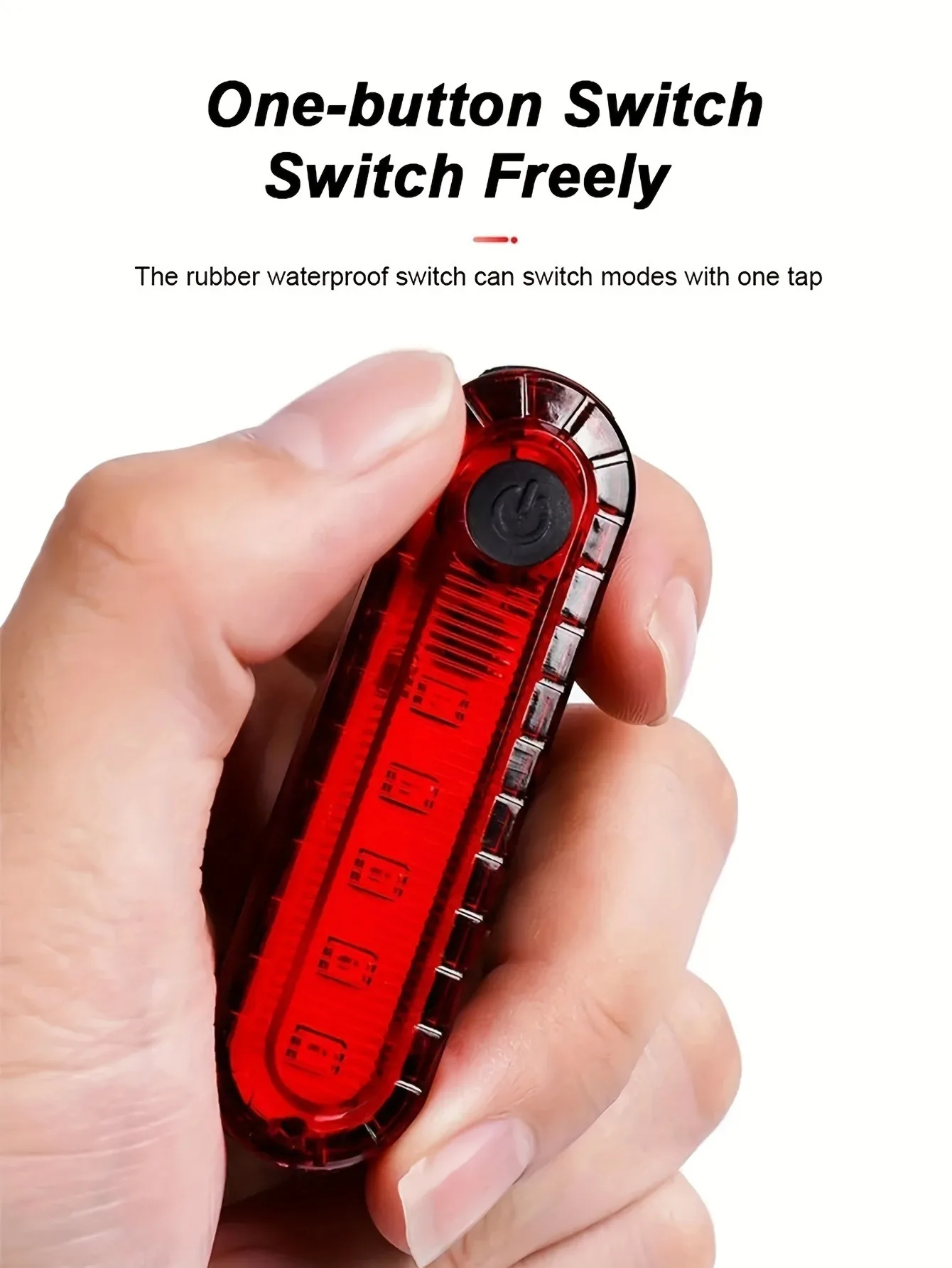 USB Charging COB Tail Light for Outdoor Cycling New High Brightness Safety Warning Accessory LED Mounts Rear Battery Powered
