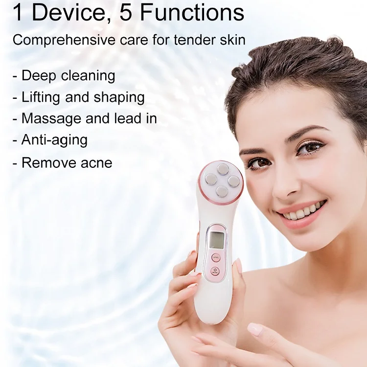 Home Use Multifunction Facial Skin Care Device Vibration Beauty Instrument