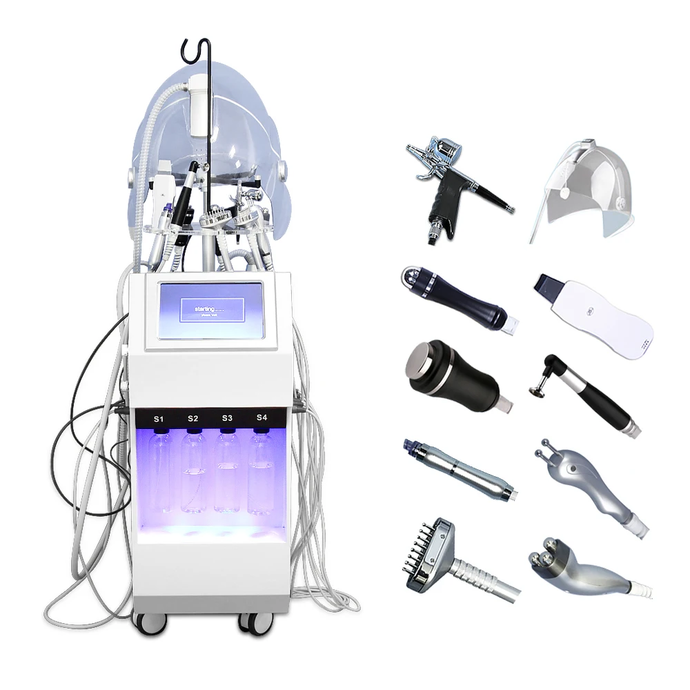 Hydra skin cleaning facial pure Oxygen Dermabrasion Beauty facial Equipment