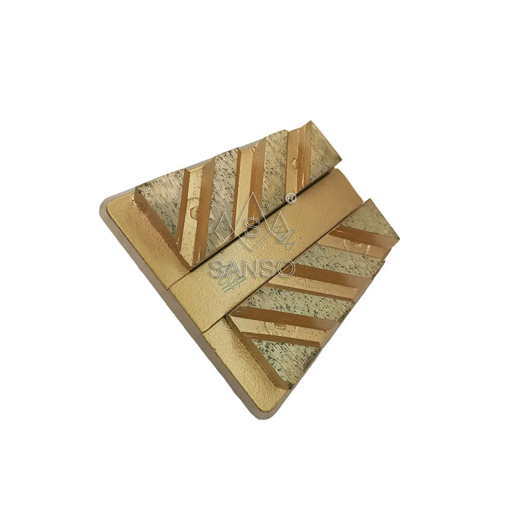 Sanso Wear Resisting Diamond Grinding Pad Stone Marble Abrasive Block Diamond Frankfurt