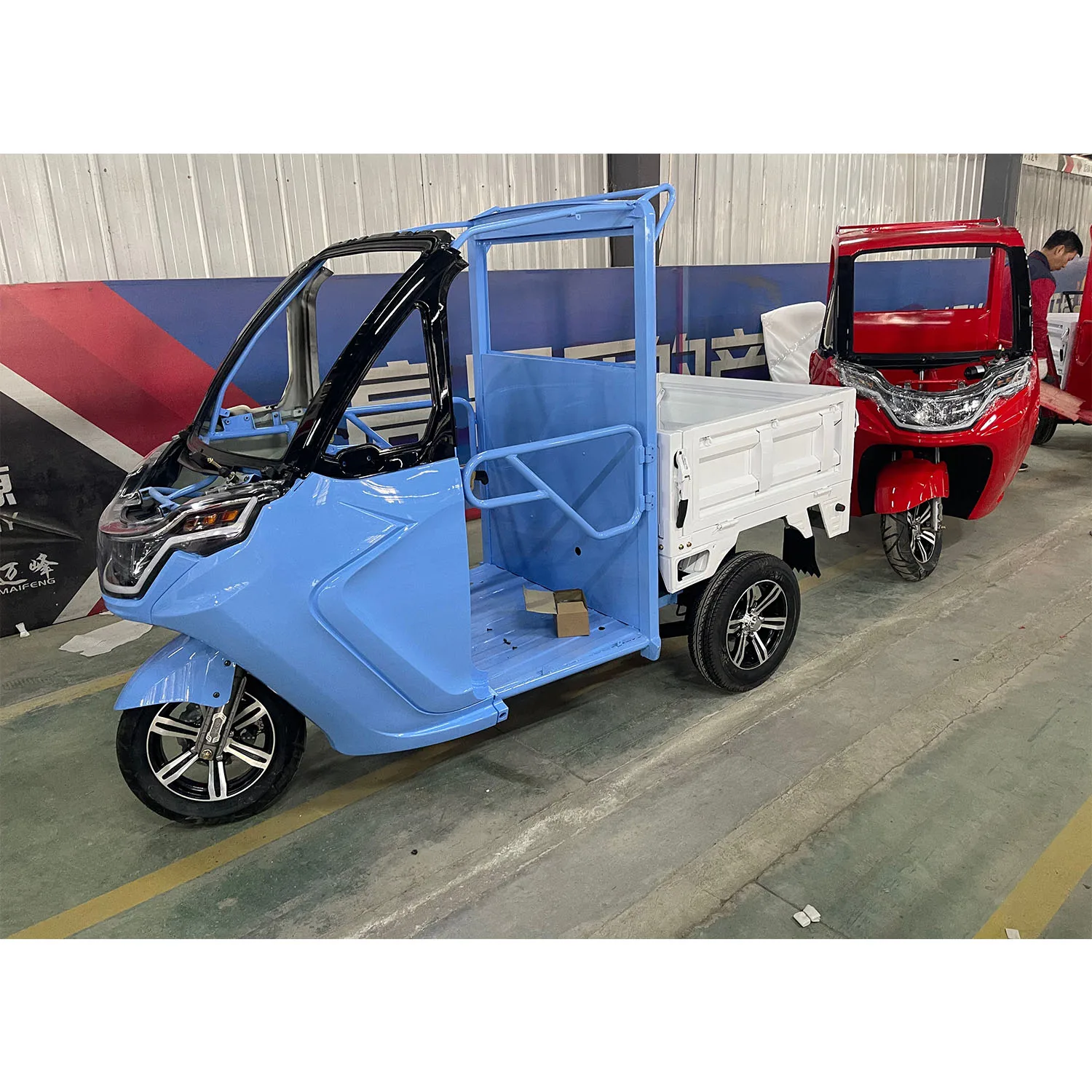 KEYU super power electric cargo tricycle trike bike carried cargo electric tricycles for adults