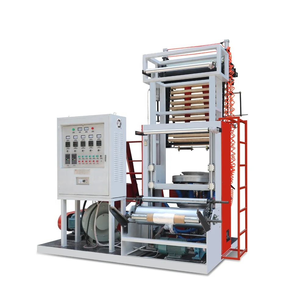 2022 HDPE LDPE PE PP PVC Blown Lab Extruder Agriculture stretch Shrink Plastic biodegradable polyethylene film making machine