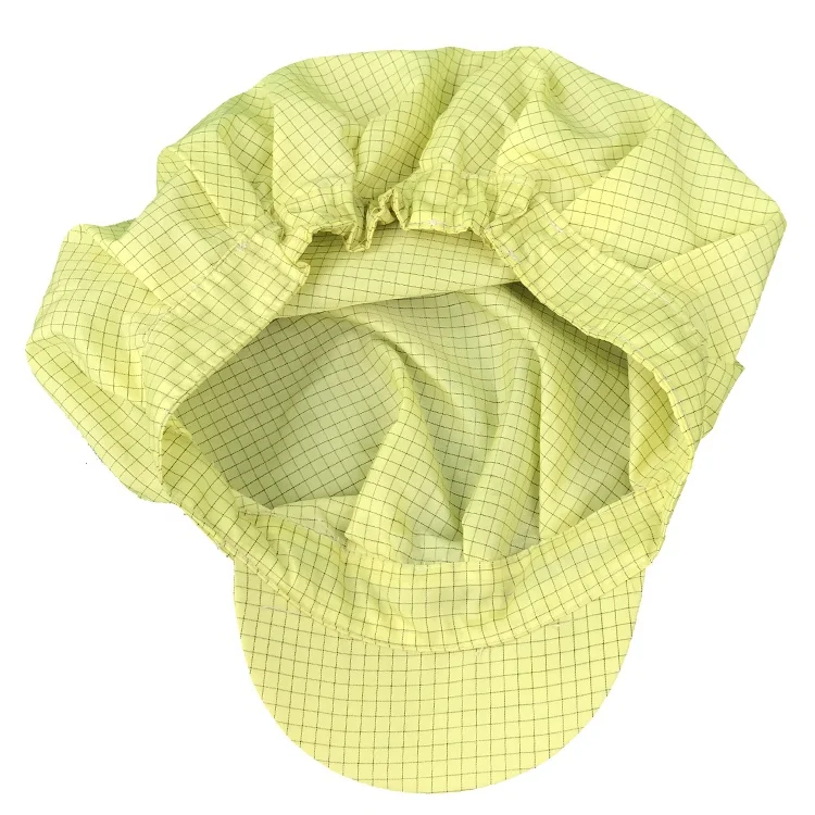 Worker Wear Customized ESD Cap Clean Room Hat Dust-free Anti-static Work Cap