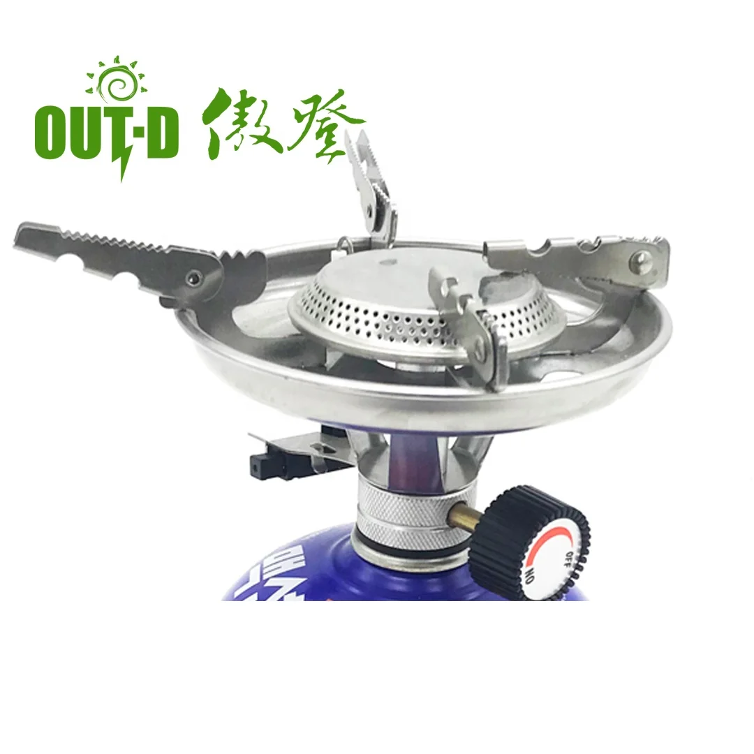 Portable Butane gas stove for larger pot camping stove foldable stove