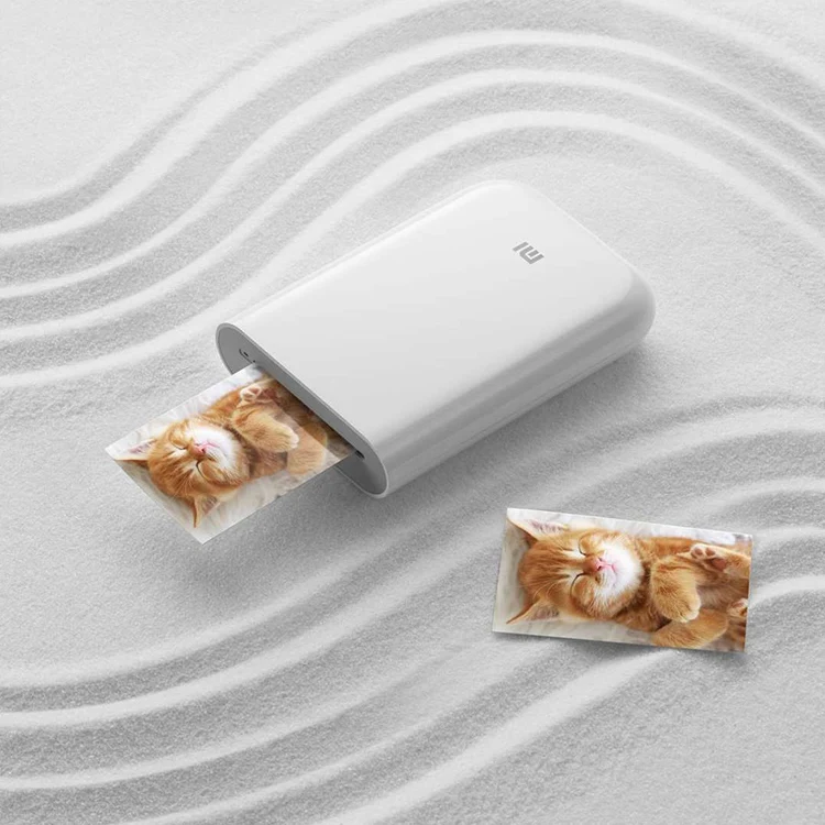  Новый портативный фотопринтер Xiaomi Mi бумага 20/50 листов ZINK 3 дюйма мини карманный самоклеящийся фотографический