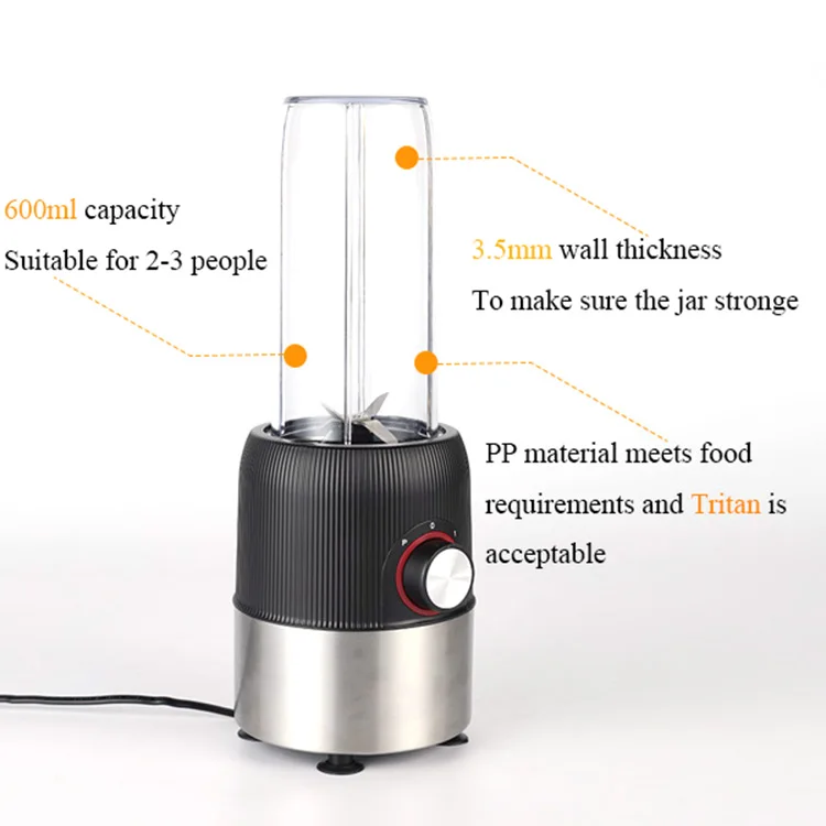 Excellent Quality Smoothie 500W Mini Blender For Desktop