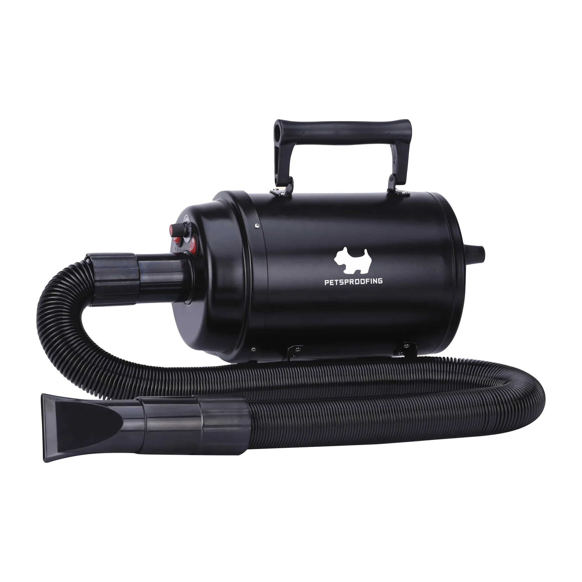 Портативный 2000W/2200W/2400W/2800W/3200W фен для домашних животных с плавной скоростью и нагревом собак 4 различными насадками
