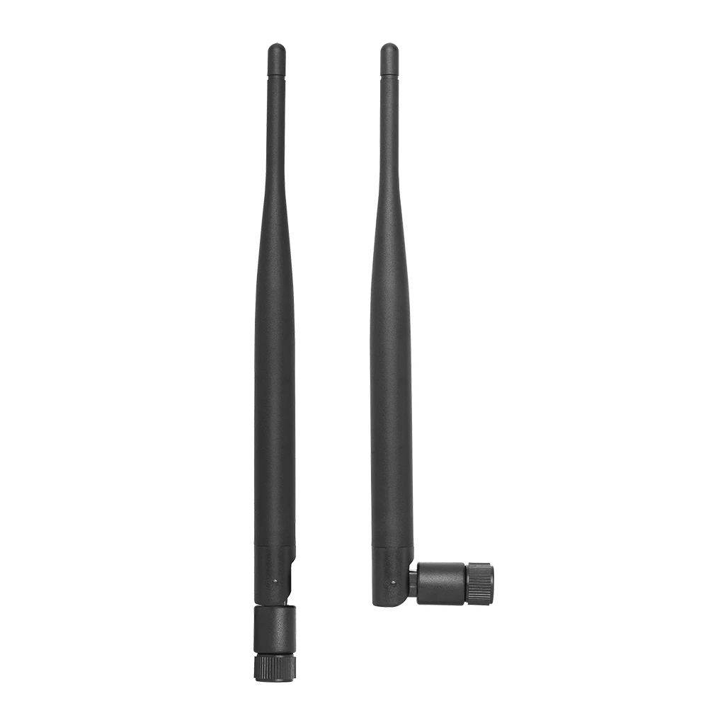 Wireless Router External 5DBI Dual Band 2.4G 5.8G WIFI Antenna with SMA Male Folded Dipole Omni Directional 2400-2500 MHz