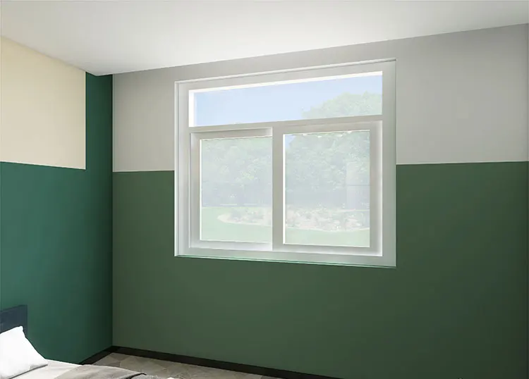 HONOR pvc sliding windows design modern popular windows UPVC sliding double glazed ventanas pvc