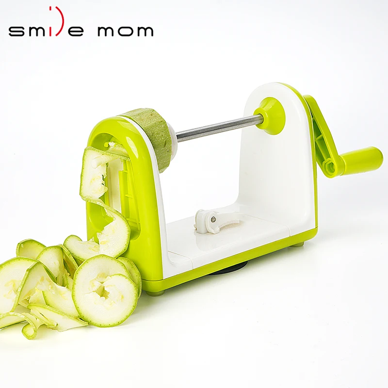 Wholesale high quality multi-function 5 blade vegetable fruit spiral slicer/vegetable spiralizer