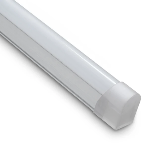 
aluminium body pc cover 9W 850lm IP20 Led Tube 600mm 2ft Led batten light fitting lamp 