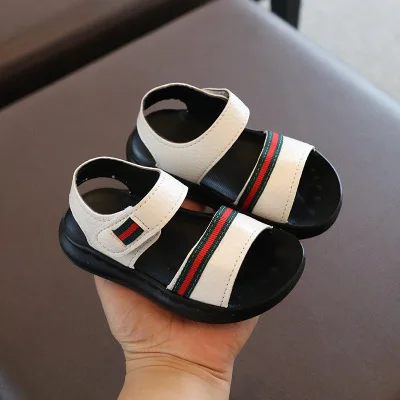 Детские сандалии, Новинка лета 2021, детская модная пляжная обувь для мальчиков, Нескользящие Детские кроссовки с мягкой подошвой, обувь для маленьких девочек, сандалии