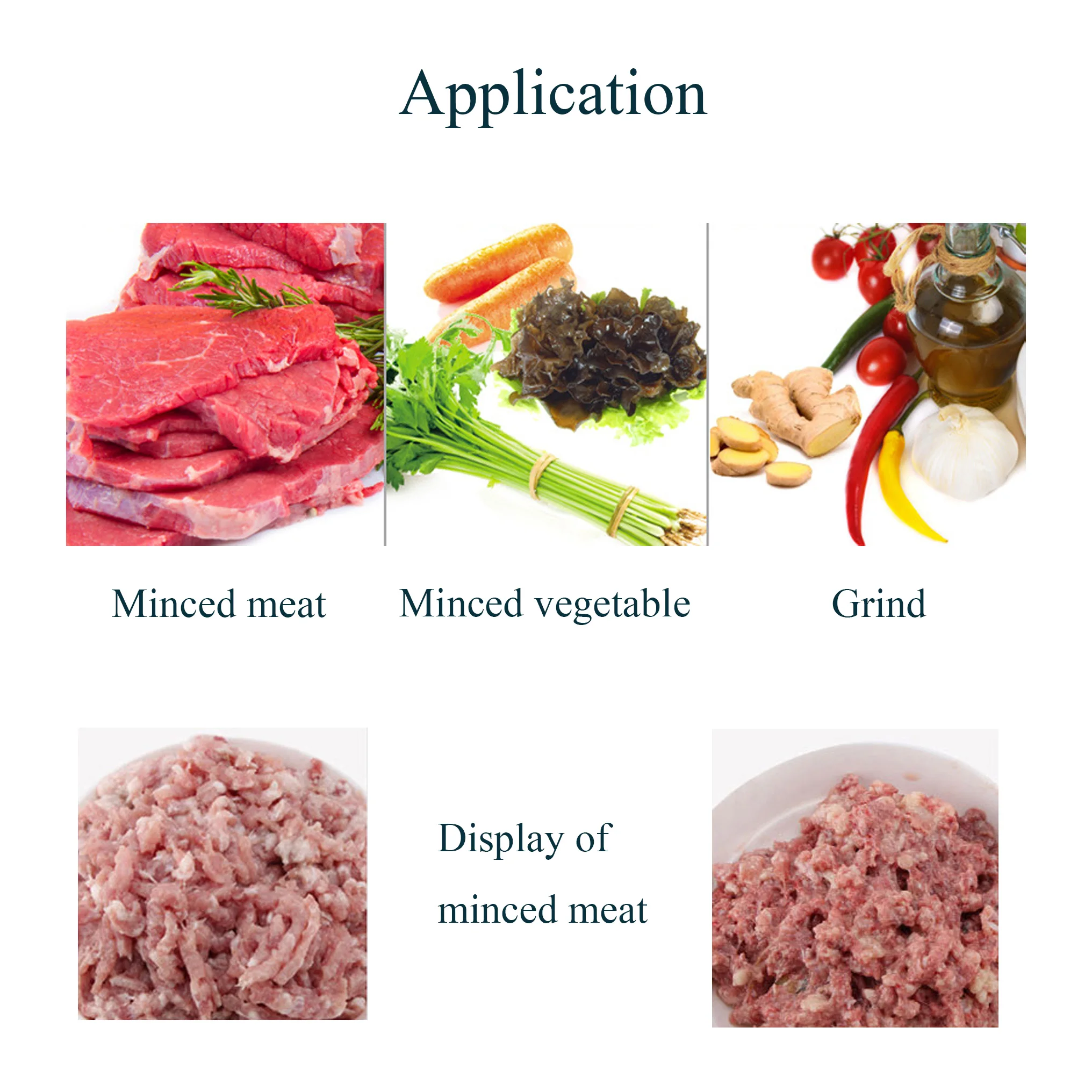 Stainless Steel Professional Industrial Meat Mincer With Best Quality Electrical Meat Mincer
