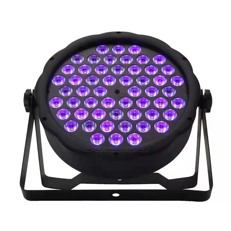 
54x3W Violet Color DMX512 Par Lighting For DJ Disco Party Wedding Decoration Dance Floor Nightclub Led Stage Light 