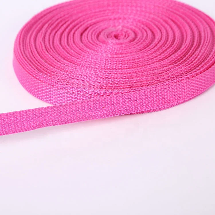 
High quality pp webbing customizable smooth polypropylene webbing colorful eco-friendly strap webbing 