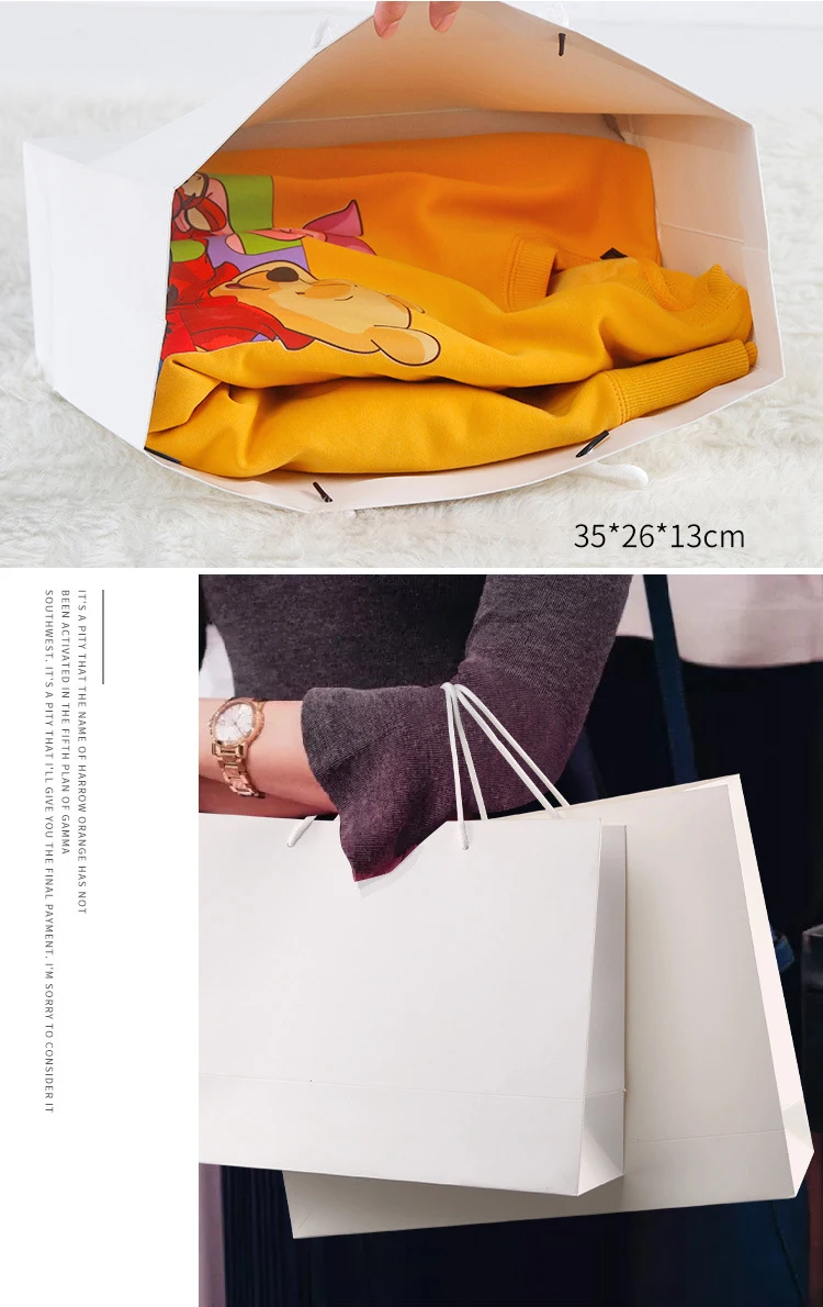 Custom Printed Paper Bags For Shopping With Logo Metallic Silver Shopping Bags