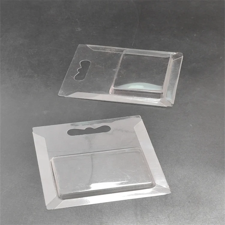 Wholesale Clear Slide Blister Packaging Color Cardboard Slide Card Blister Packs Plastic Packaging