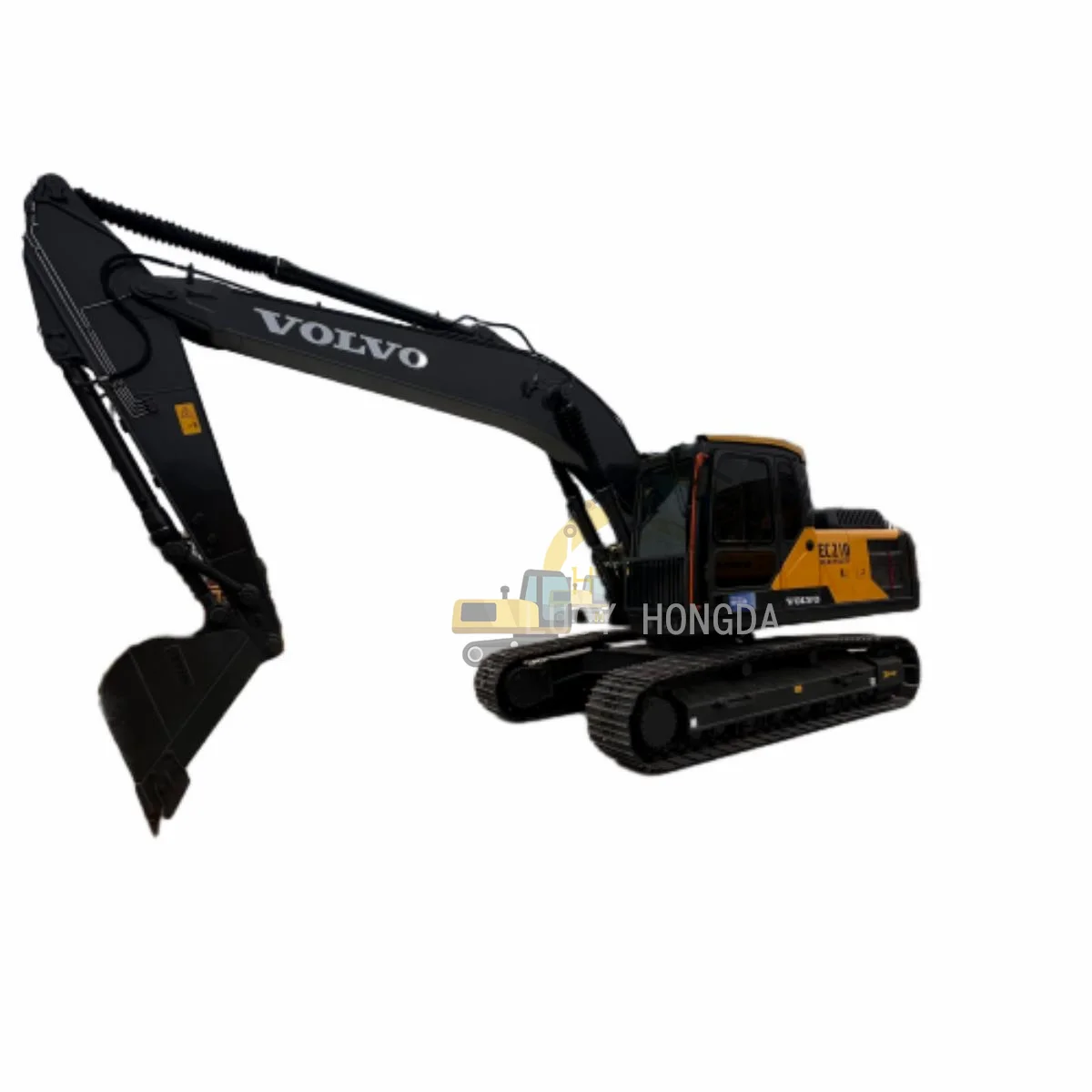 Дешевая цена и низкие рабочие часы для продажи Volvo EC210 оригинальный б/у экскаватор