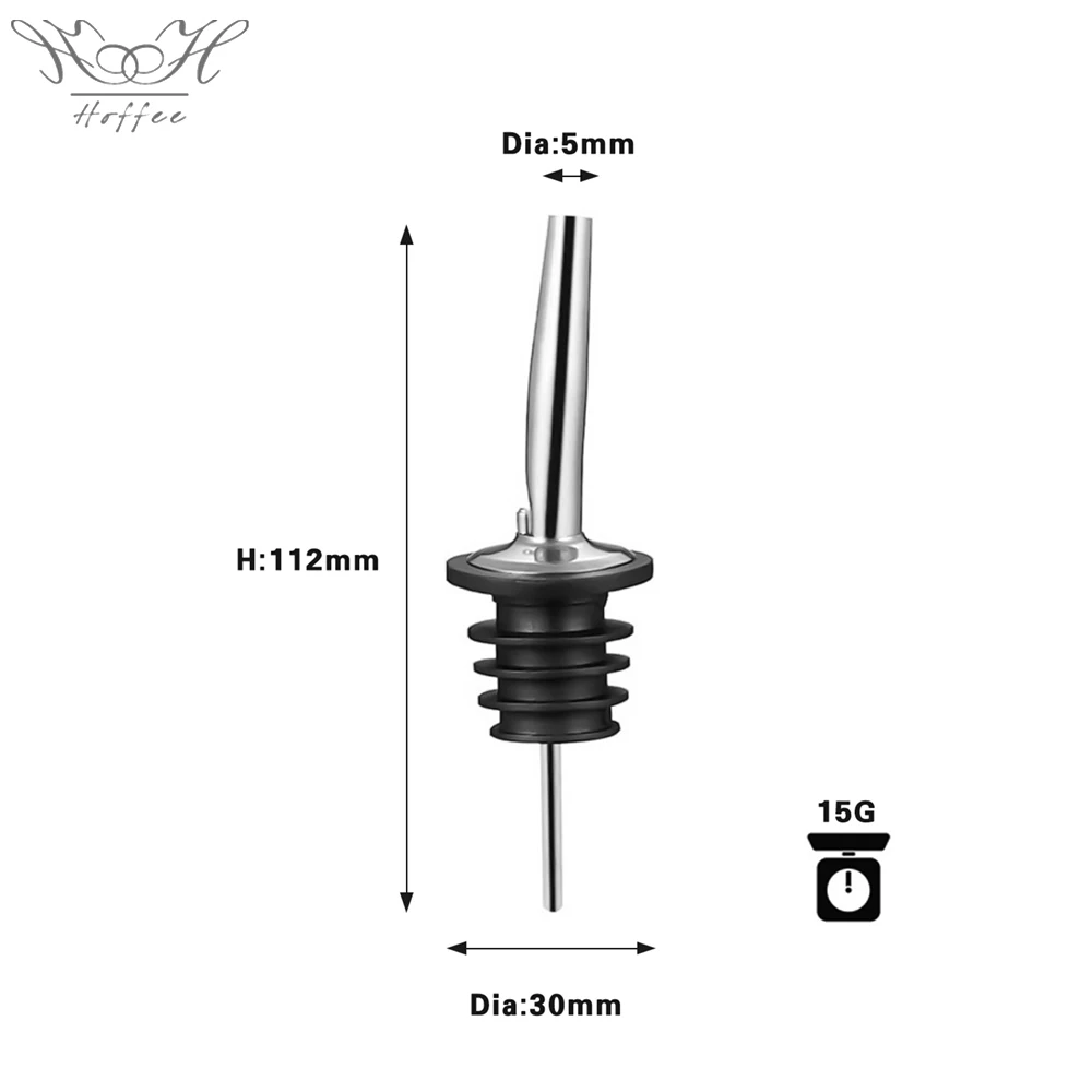 Диспенсер для масла и уксуса, из нержавеющей стали