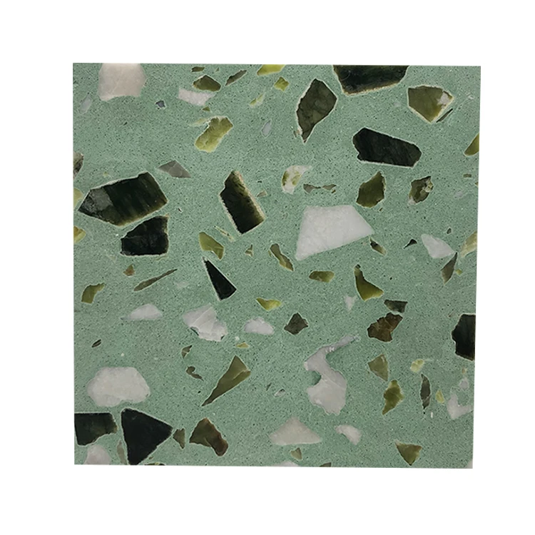 
Factory wholesale cheaper terrazzo table polished tile cement floor tiles 