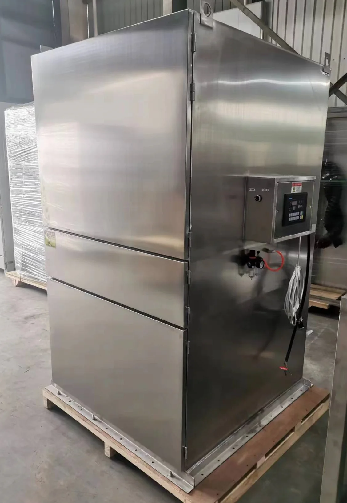 7.5KW Corrosion Resistant Stainless Steel Dust Collector Dust Extractor for Chemical Powder