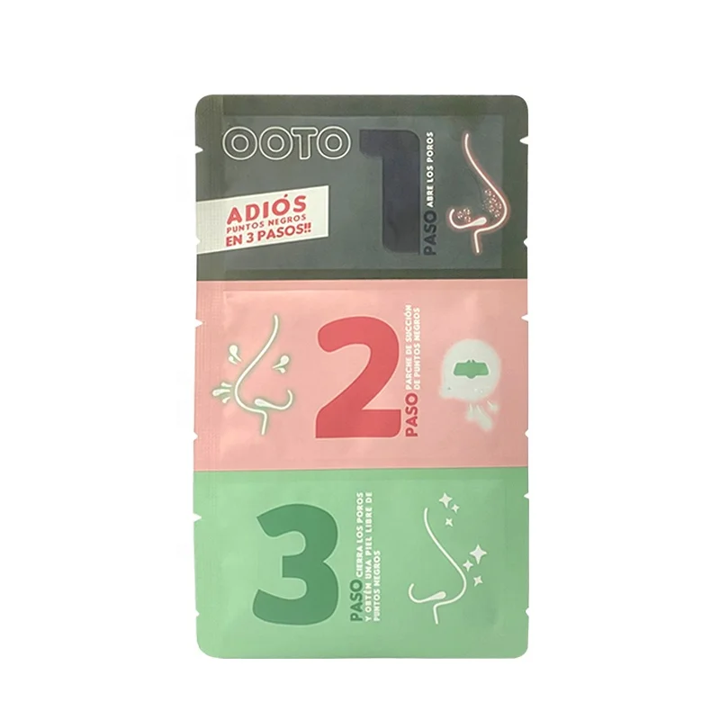 Customized Private Label Blackhead Remove Nose Strip Skin Care Deep Cleansing Shrink Pores Pore Clean Nose Strips