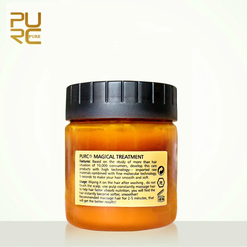 PURC Hair Mask Nourishing Damage Repairing Treatment Soft Smooth Professional Magical Hair Caring