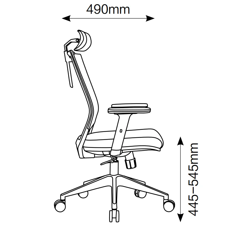 Подъемное Сетчатое офисное кресло вращающееся стиль и специальное использование модные колени