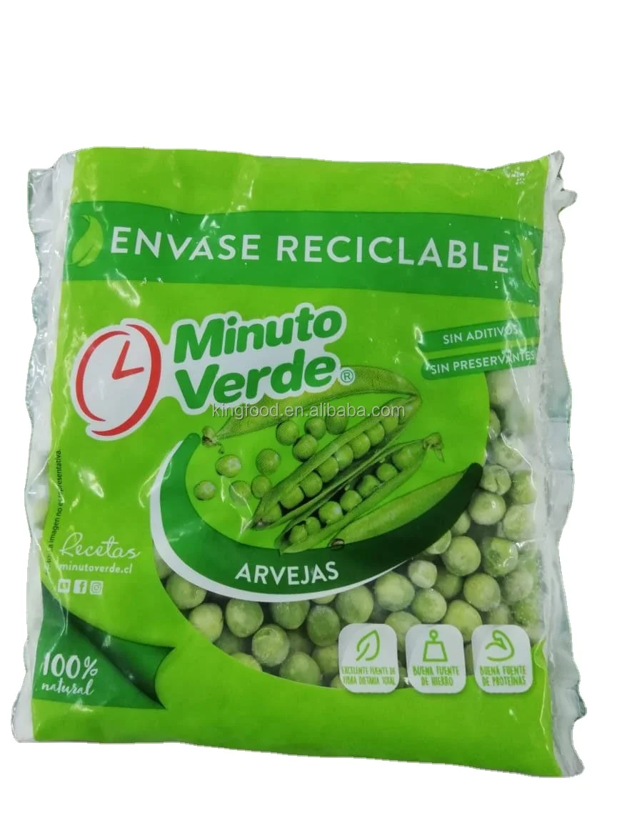 Frozen Sweet Corn 10KG/Bag IQF Whole and Peeled Green Peas Vegetables Kernel Processing Type