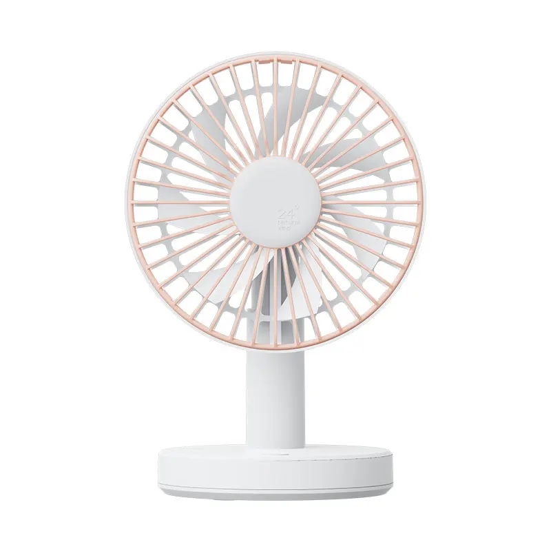 USB new student dormitory office creative activity gift mini charging shaking head mute small fan stand table desktop fan