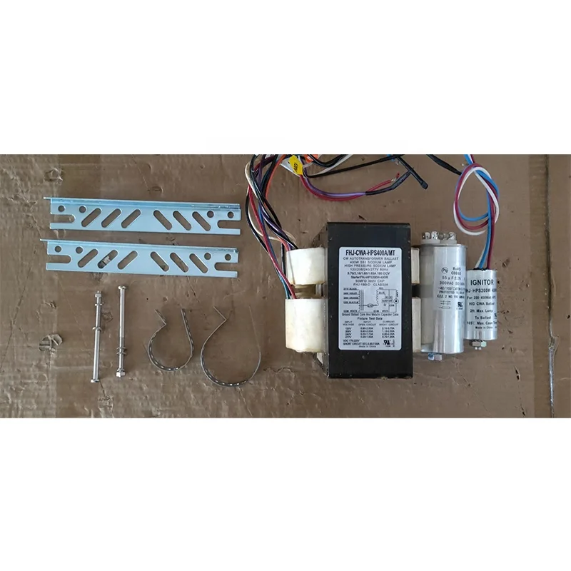 Metal Halide Ballast, 100 watt M90, Quad, HX - HPF, Dry Kit Operate at 120, 208, 240 & 277 input volts