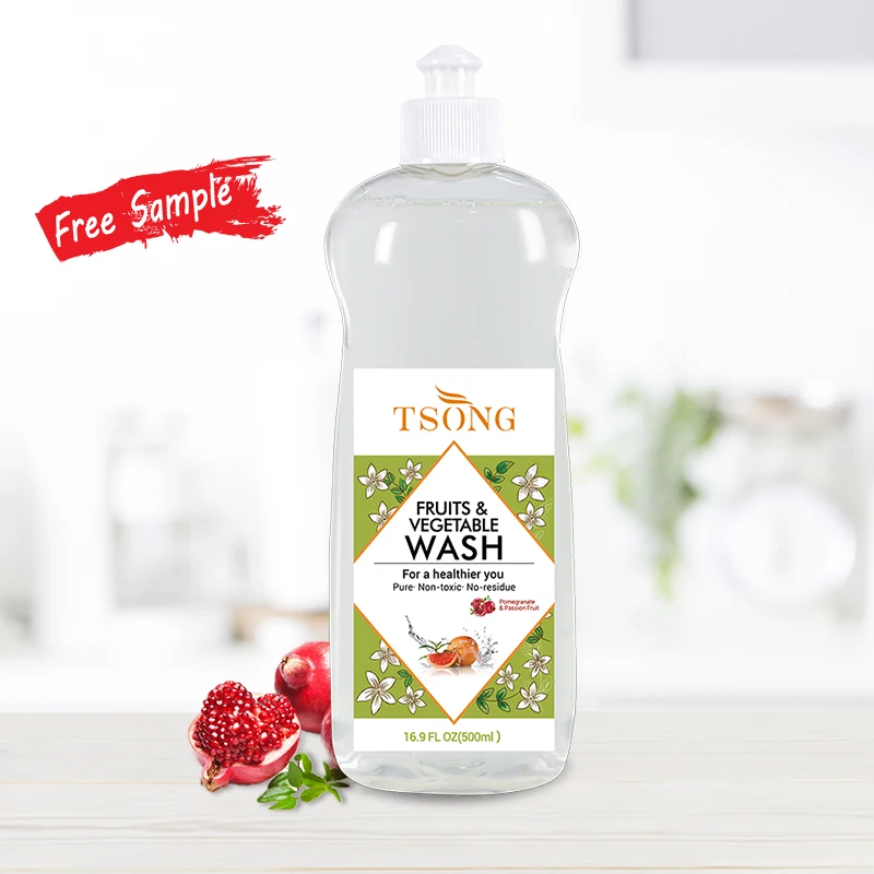 Wholesale Dishwashing Liquid Fruit And Vegetable Cleaner High Concentration Fruit Detergent