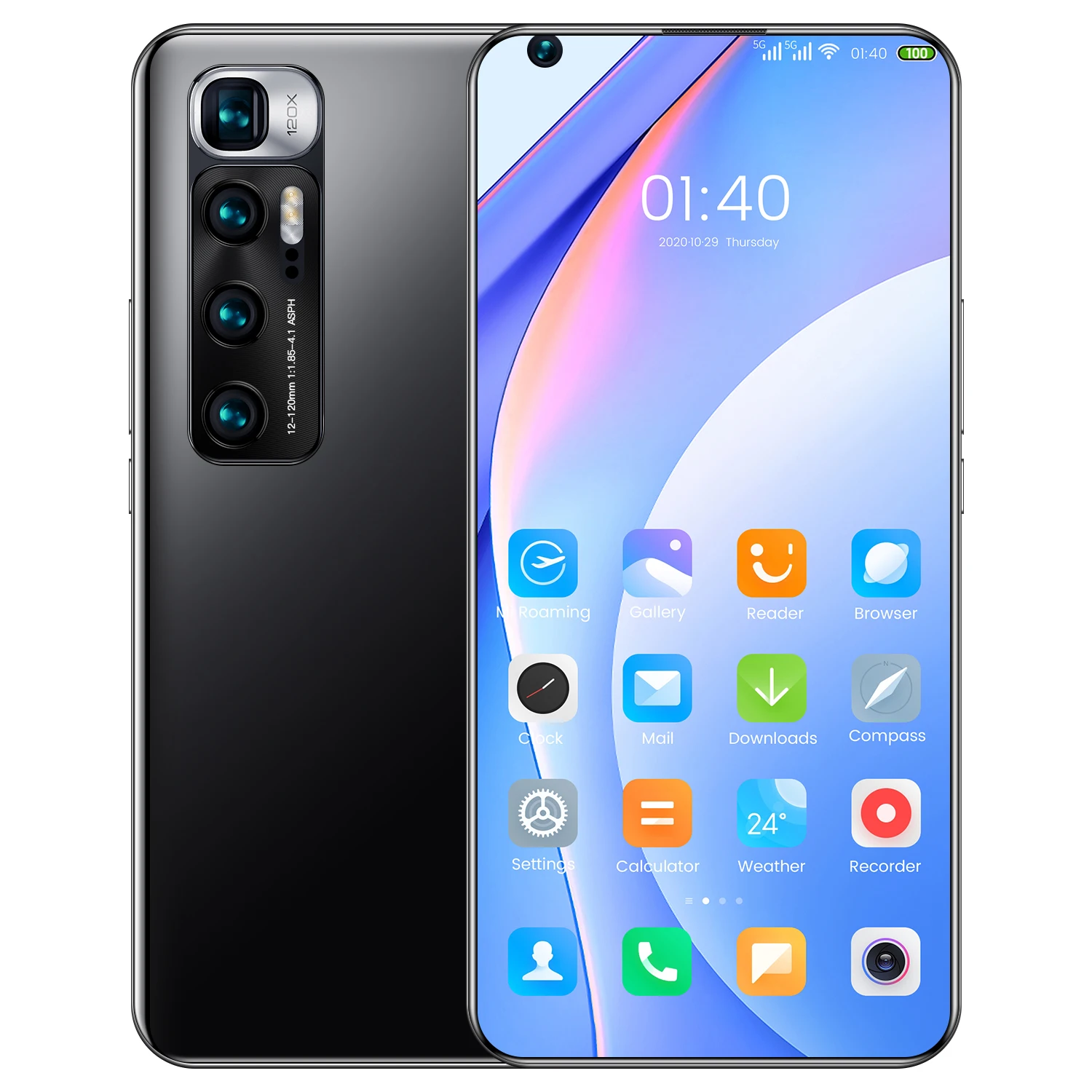 
M10 Ultra 7.2inch M10 Ultra 12GB+512G Micro Full Screen Finger Face Unclock Cellphone smartphone Mobile Phone 