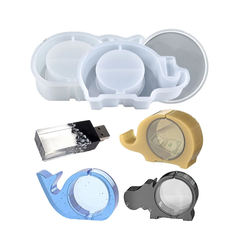 New trend Golden Hair Accessories High Quality Resin Crafts Mold Diy Of Exquisite Epoxy Resin Mold