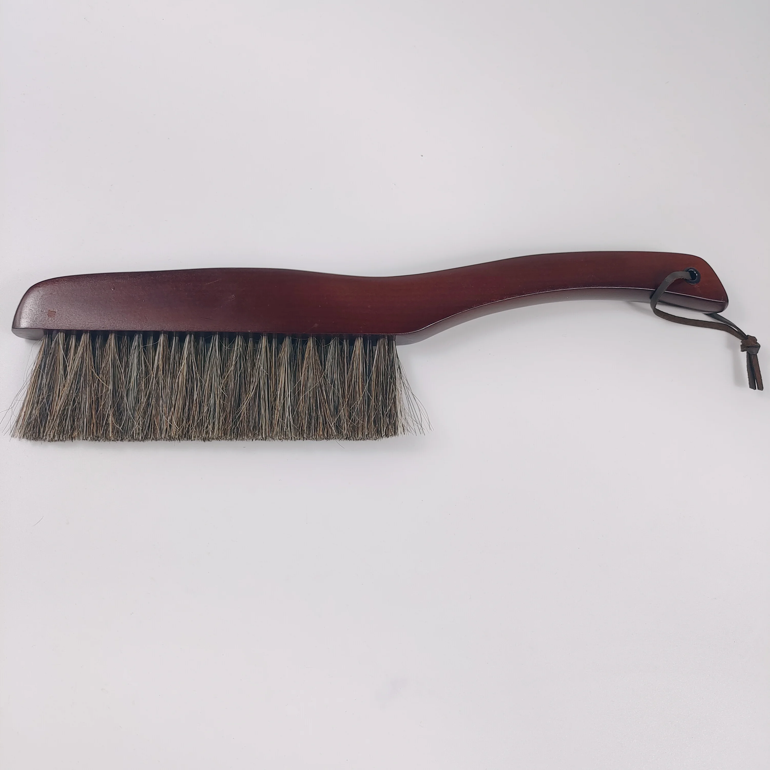 TDF Hand Broom Soft Bristles Dusting Brush For Cleaning Long Wood Handle