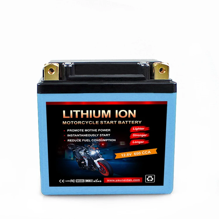 BATTERY Manufacturer Motorcycle Spare Parts For LFP5L-BS Motorcycle Battery Maintenance Free