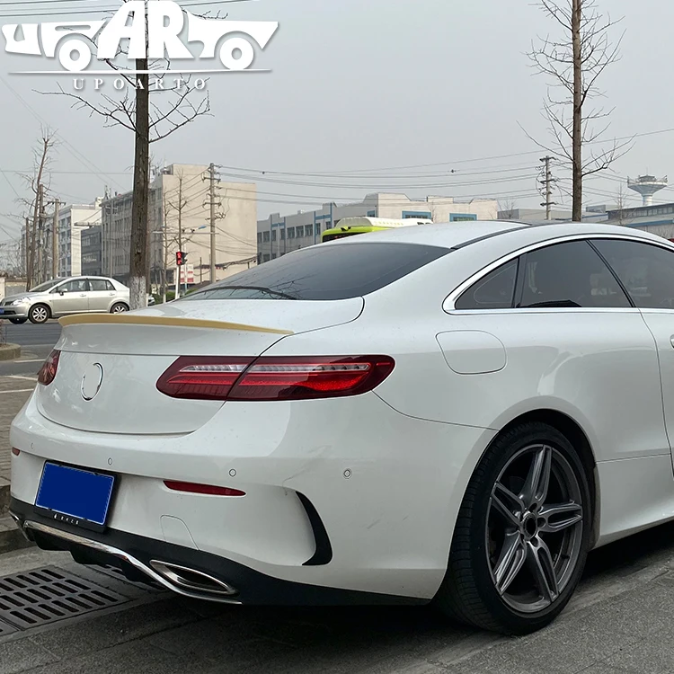Haosheng Bodykit Factory ABS AMG Style Rear Boot Lip Spoiler For Mercedes Benz E Class E53 Coupe W213 C238 E300 2017 2018 2019